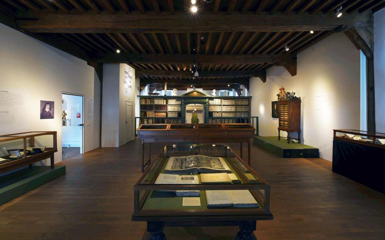 Overzicht van de eerste zaal van het Land van Latijn in Museum Martena. FOTO HAYE BIJLSTRA Overzicht van de eerste zaal van het Land van Latijn in Museum Martena. FOTO HAYE BIJLSTRA