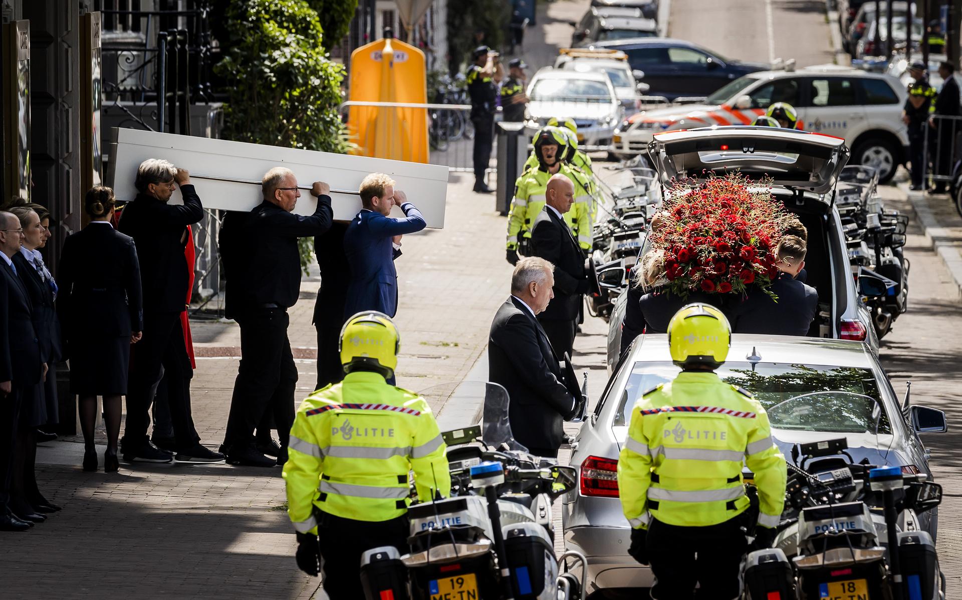 Sjerp Jaarsma uit Balk was bij de indrukwekkende uitvaart van Peter R. de Vries: 'Hy hie noch sa'n s