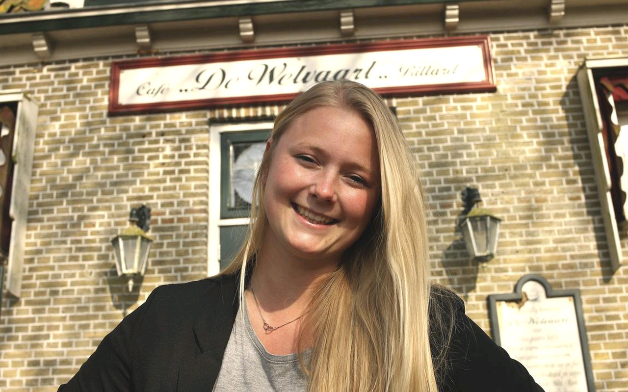 Naomi Mae Poppinga: ,,Ik hoop met heel mijn hart dat het weer gaat draaien. Dat zou echt geweldig zijn voor deze toplocatie." FOTO JAN SPOELSTRA Naomi Mae Poppinga: ,,Ik hoop met heel mijn hart dat het weer gaat draaien. Dat zou echt geweldig zijn voor deze toplocatie." FOTO JAN SPOELSTRA