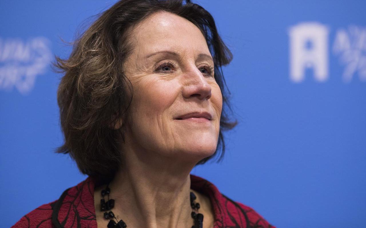 Louise Vet bij de presentatie van het Deltaplan Biodiversiteitsherstel. ,,Ik wil uit de buurt blijven van politieke spelletjes.’’ Louise Vet bij de presentatie van het Deltaplan Biodiversiteitsherstel. ,,Ik wil uit de buurt blijven van politieke spelletjes.’’