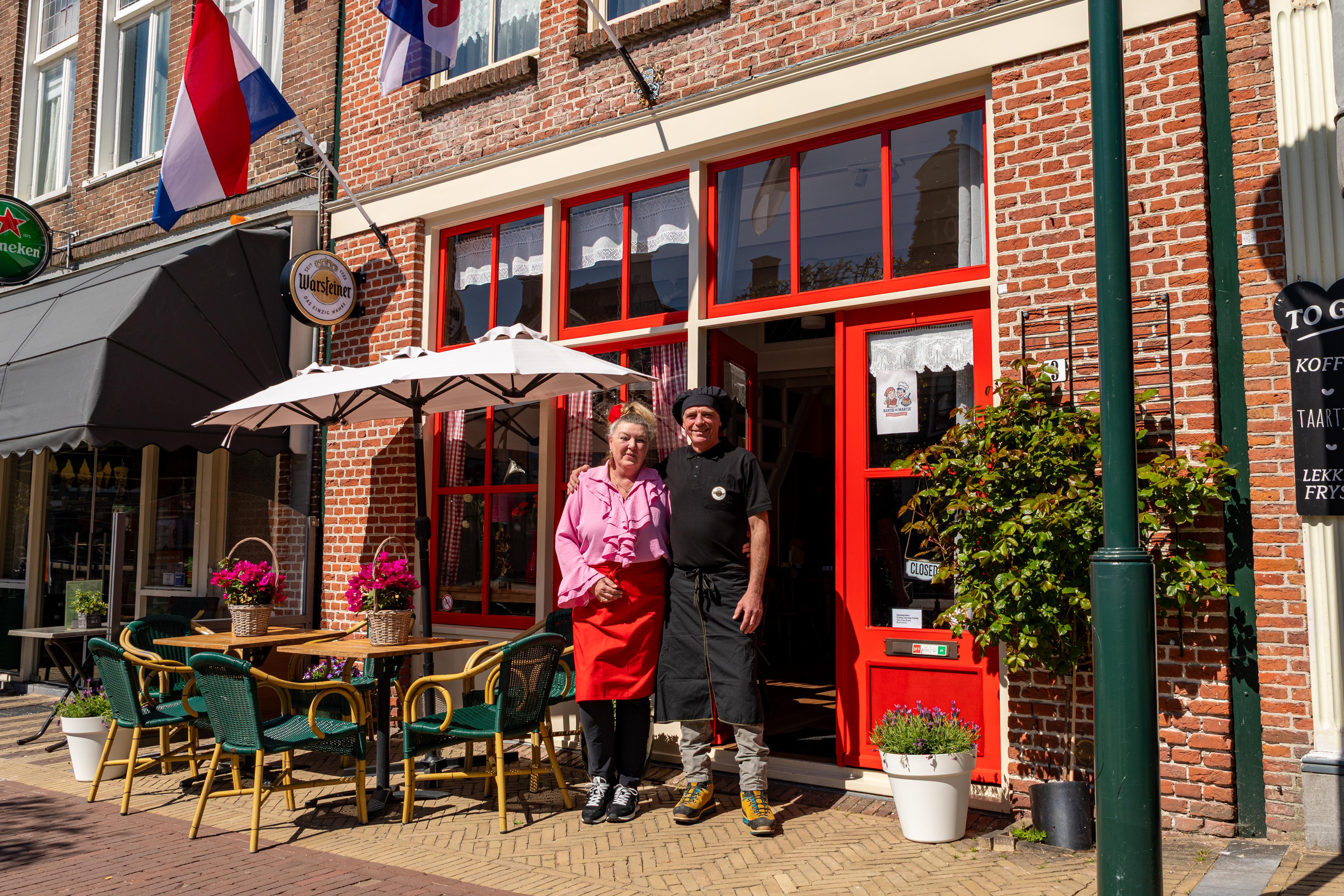 Pannenkoekenhuisje Bartje & Martje als nieuwe huiskamer van Bolsward. ‘We maken graag een praatje me