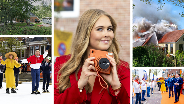 Bijna 2 miljoen tv-kijkers voor Koningsdag in Dokkum & 126 jaar oude woonboerderij in Terkaple tot g