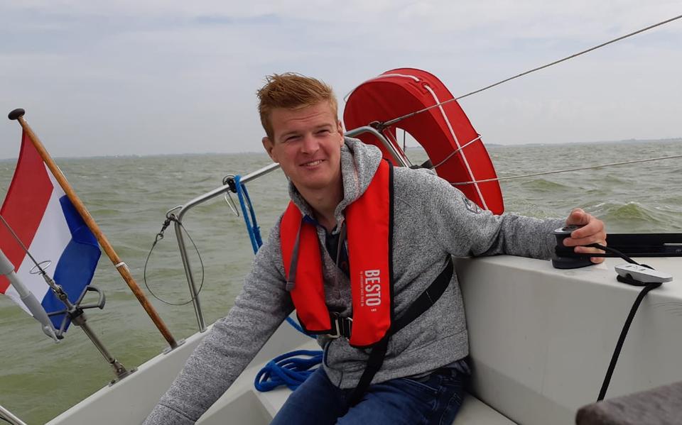 Jurian Dotinga (26) ging er vaak op uit met zijn vader.