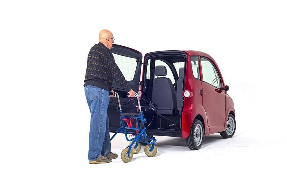  Deze rollator past in een Canta. 