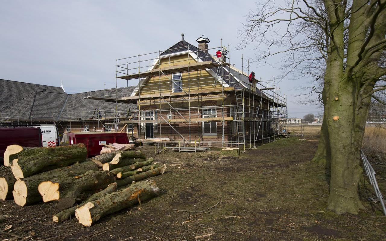 Het landbouwmuseum wordt een van de blikvangers. foto hoge noorden/jaap schaaf Het landbouwmuseum wordt een van de blikvangers. foto hoge noorden/jaap schaaf