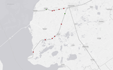 Friesland telt nog negen onbeveiligde spoorwegovergangen. FOTO PRORAIL