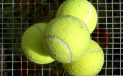 Het bestuur van tennisvereniging DLTC hoopt dat er in Drachten ook over honderd jaar nog een tegen een bal wordt geslagen. 