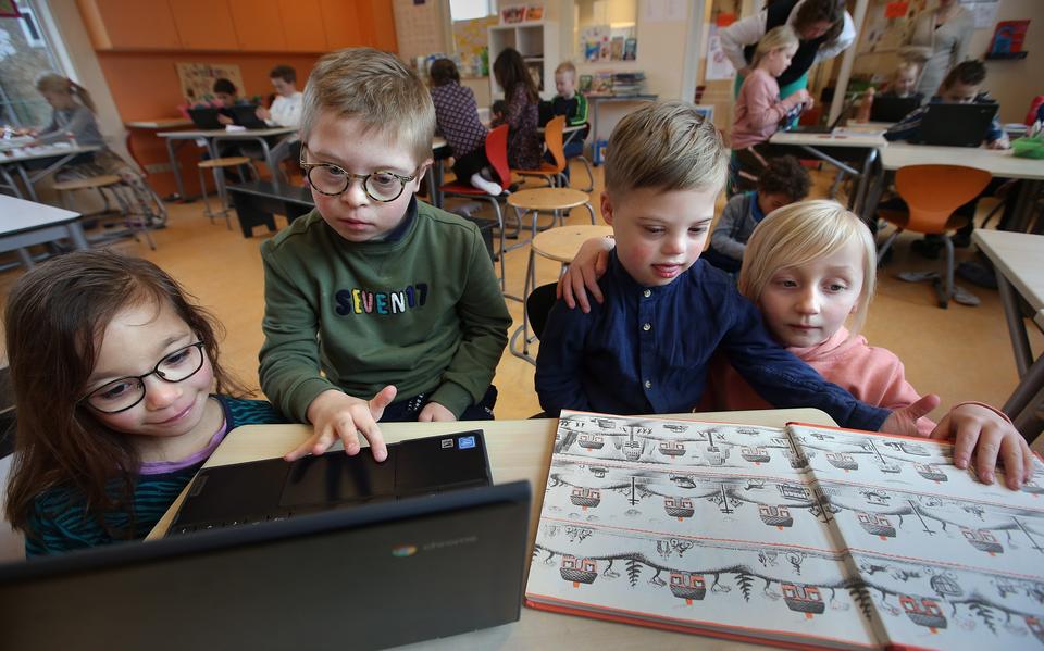 v.l.n.r. Zoey, Huub, Laurence en Silke
