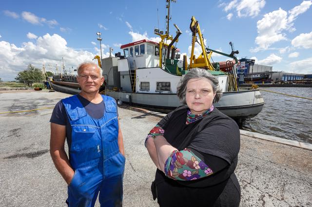 De laatste schelpenvissers zijn de wanhoop nabij