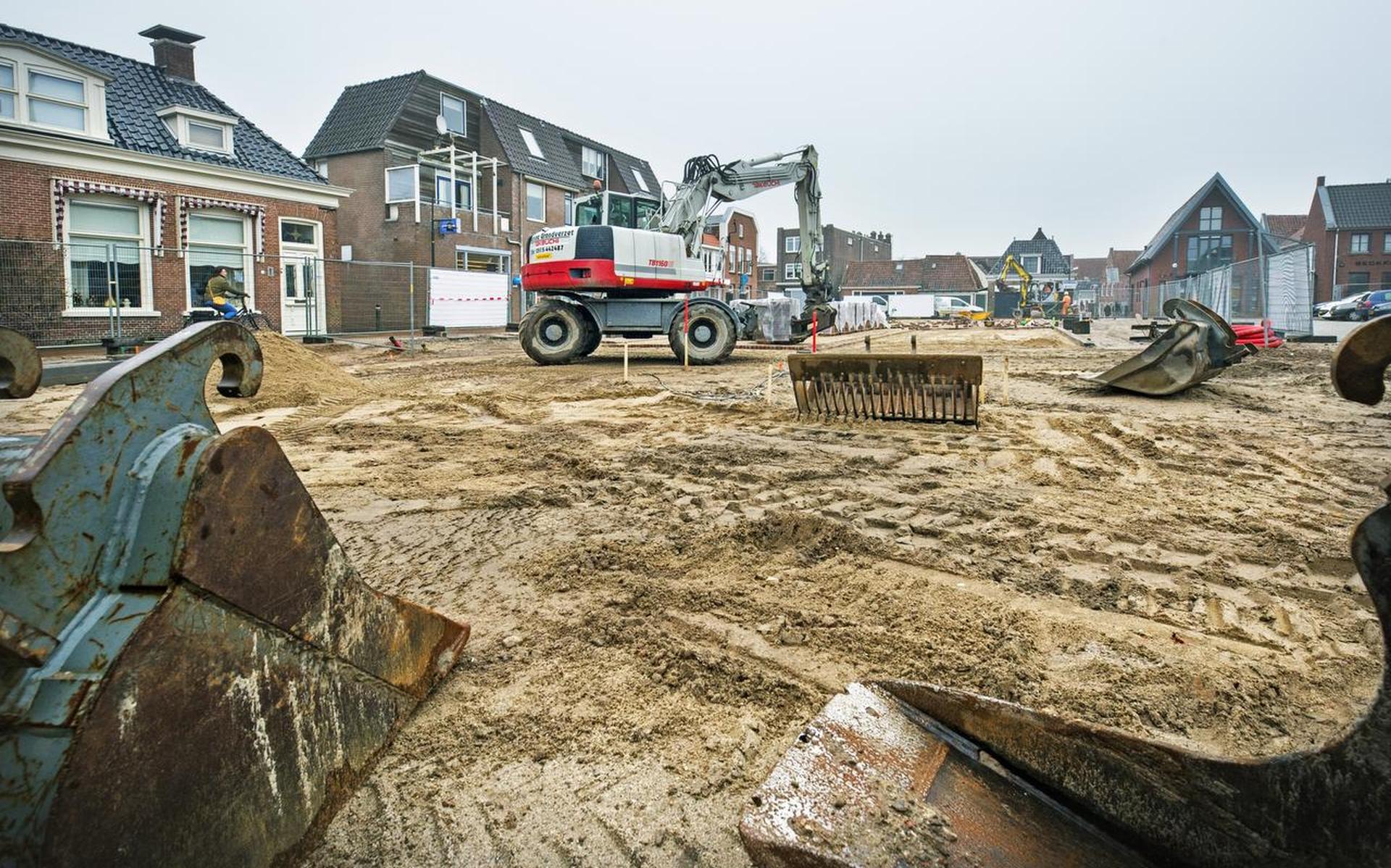 Werk Aan Markt En IJsfontein Dokkum Deze Week Weer Verder Leeuwarder 