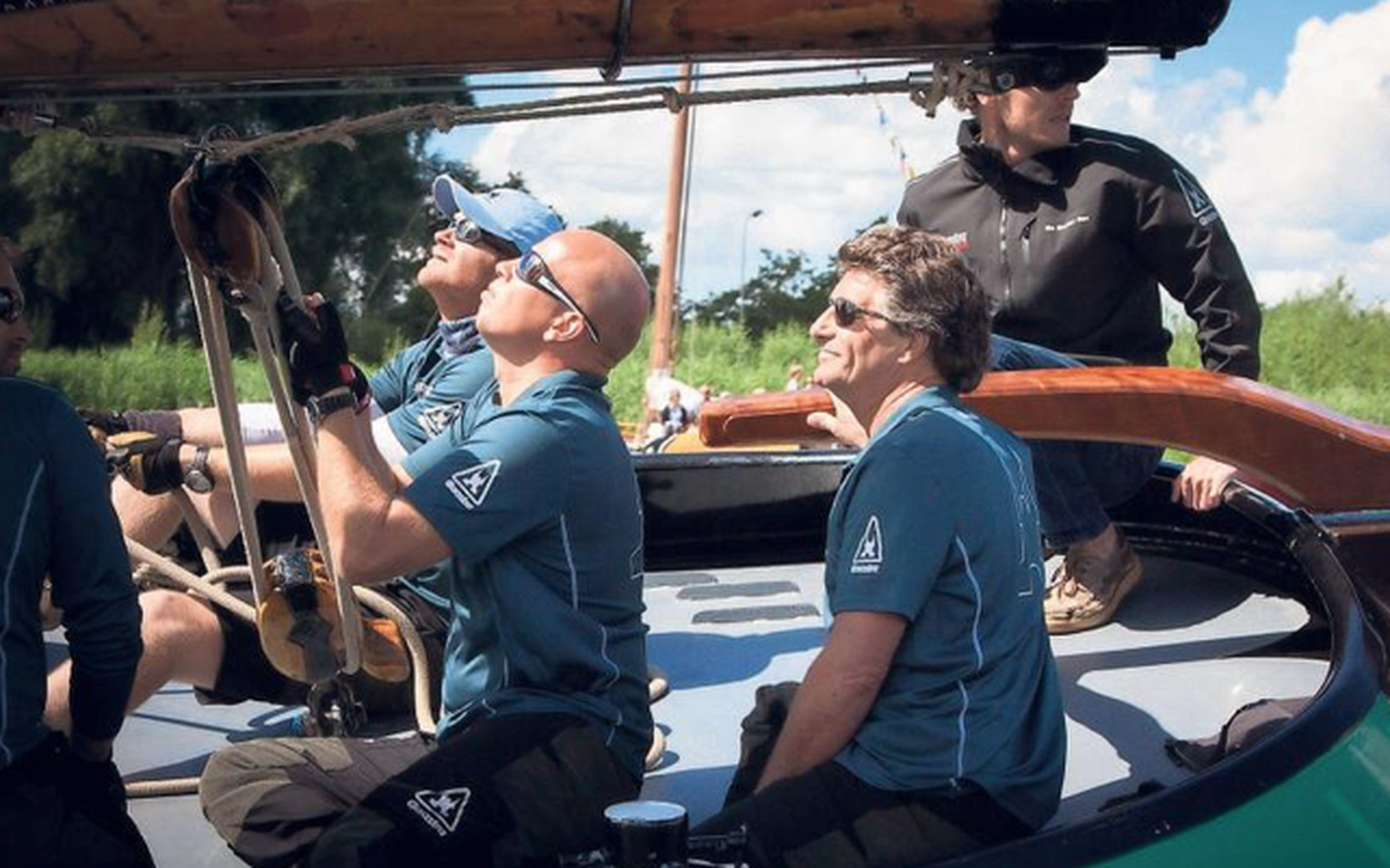 Geef Douwe Visser van De Sneker Pan wind en hij wint