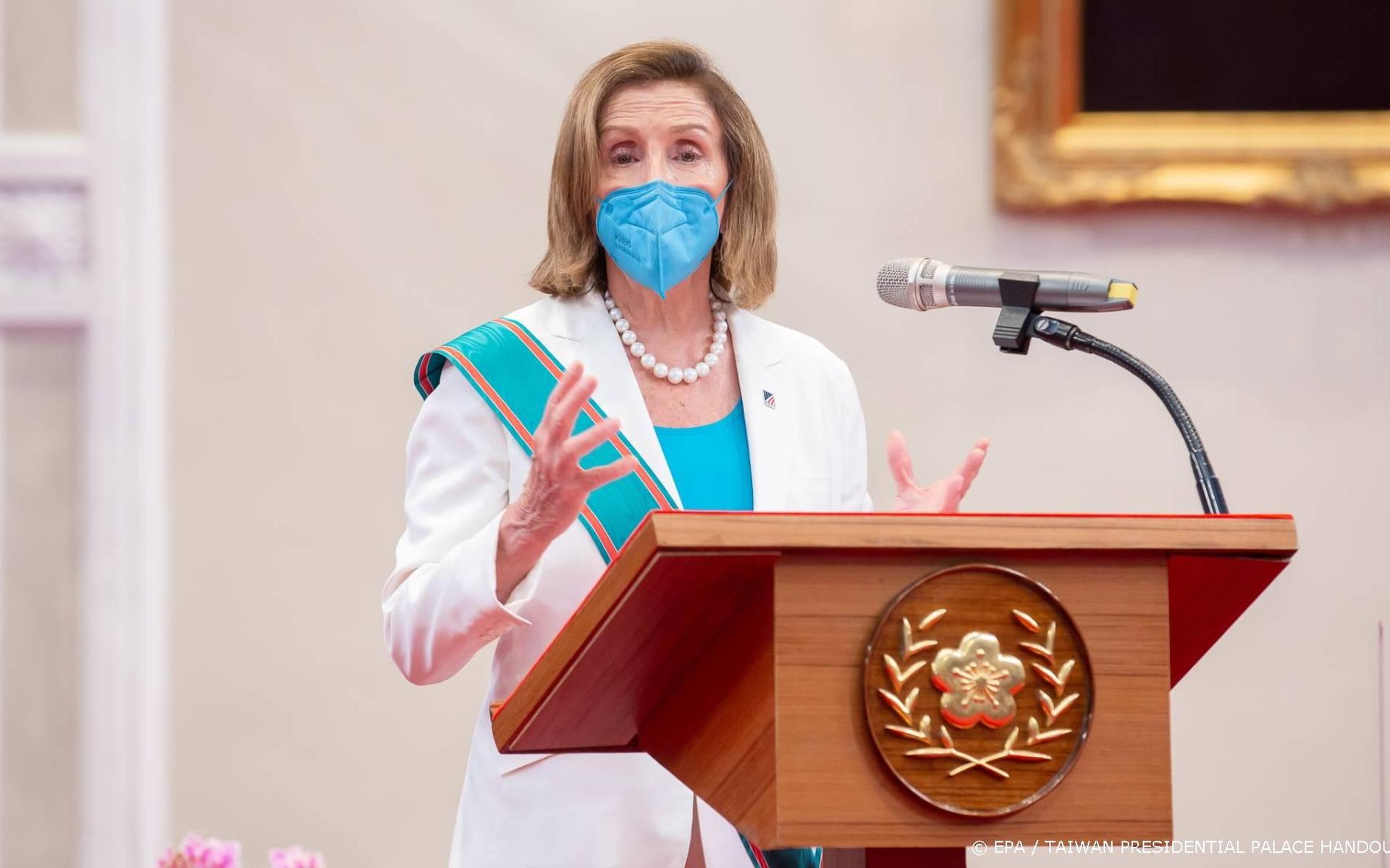 Pelosi wil dat Taiwan vrij en veilig blijft - Leeuwarder Courant