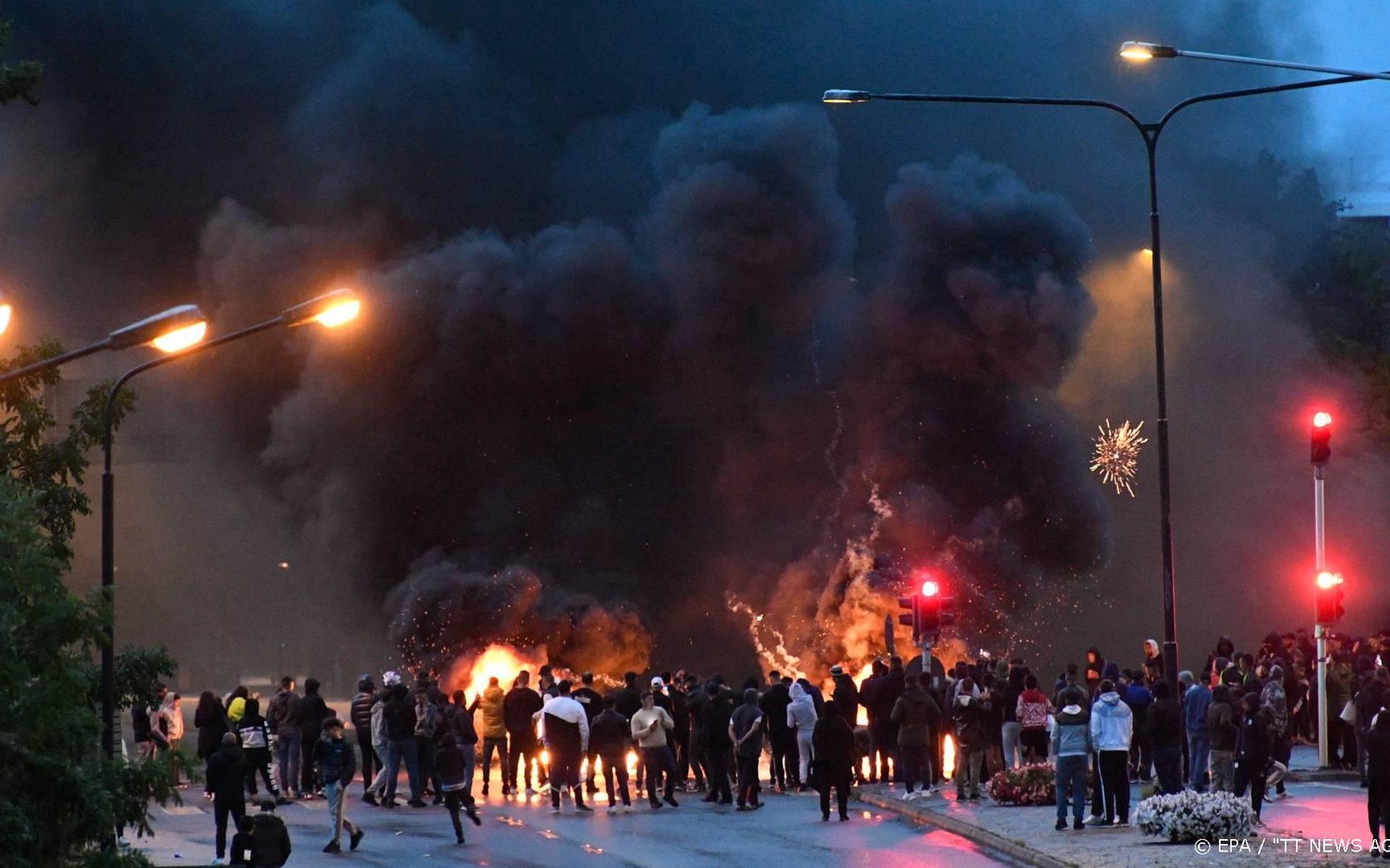 Gewelddadige protesten in Malmö na anti-islamacties