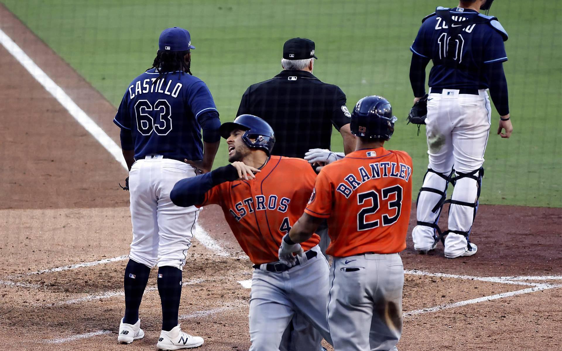 Honkballers van Houston Astros dwingen zevende duel af