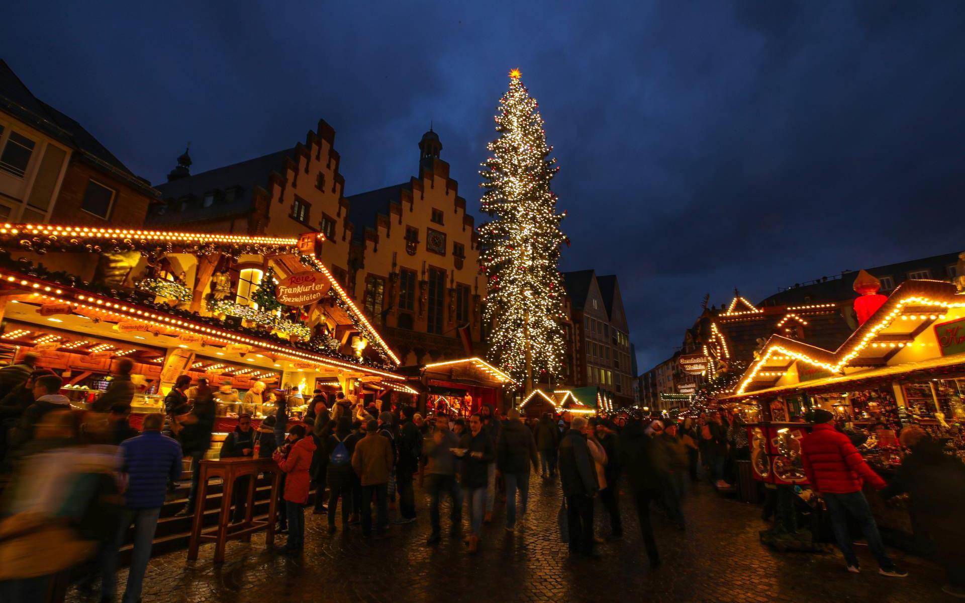 Ook Frankfurt annuleert kerstmarkt vanwege coronarisico's