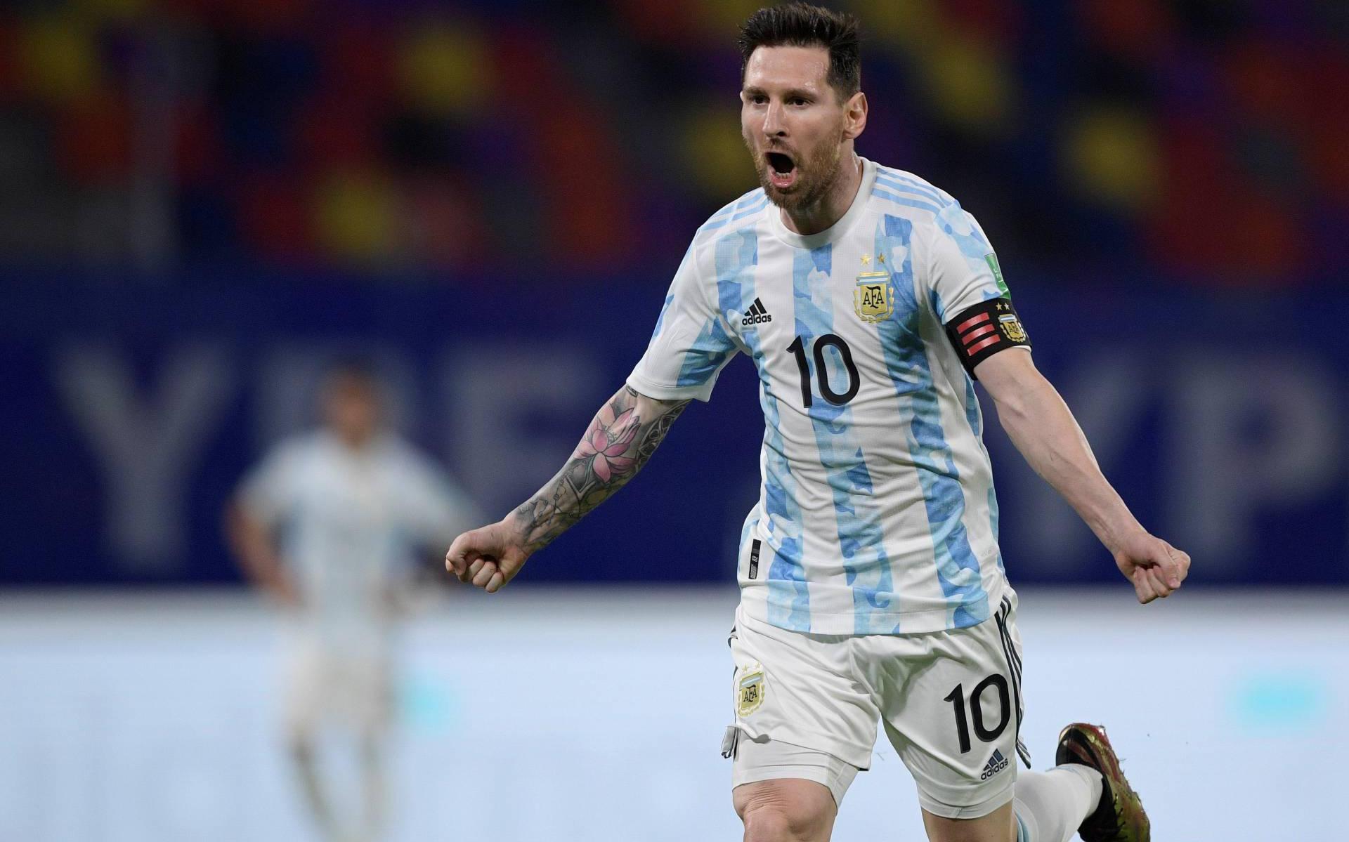 filter Dusver Guinness Enorm portret van Messi in zijn geboortestad Rosario - Leeuwarder Courant