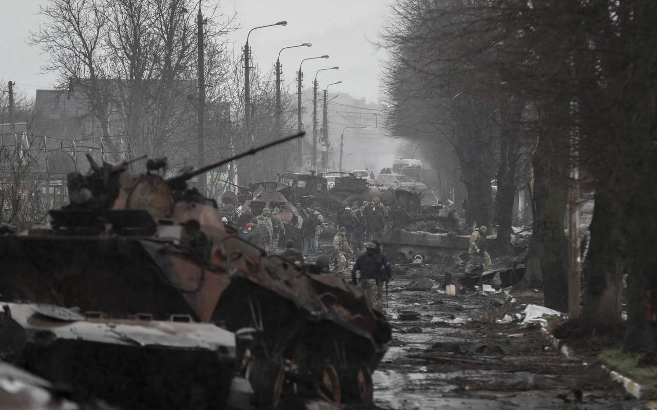 Met een anti-tankgranaat zette de 64-jarige Valentin Didkovskiy de vernietiging van de Russische colonne in Boetsja in gang