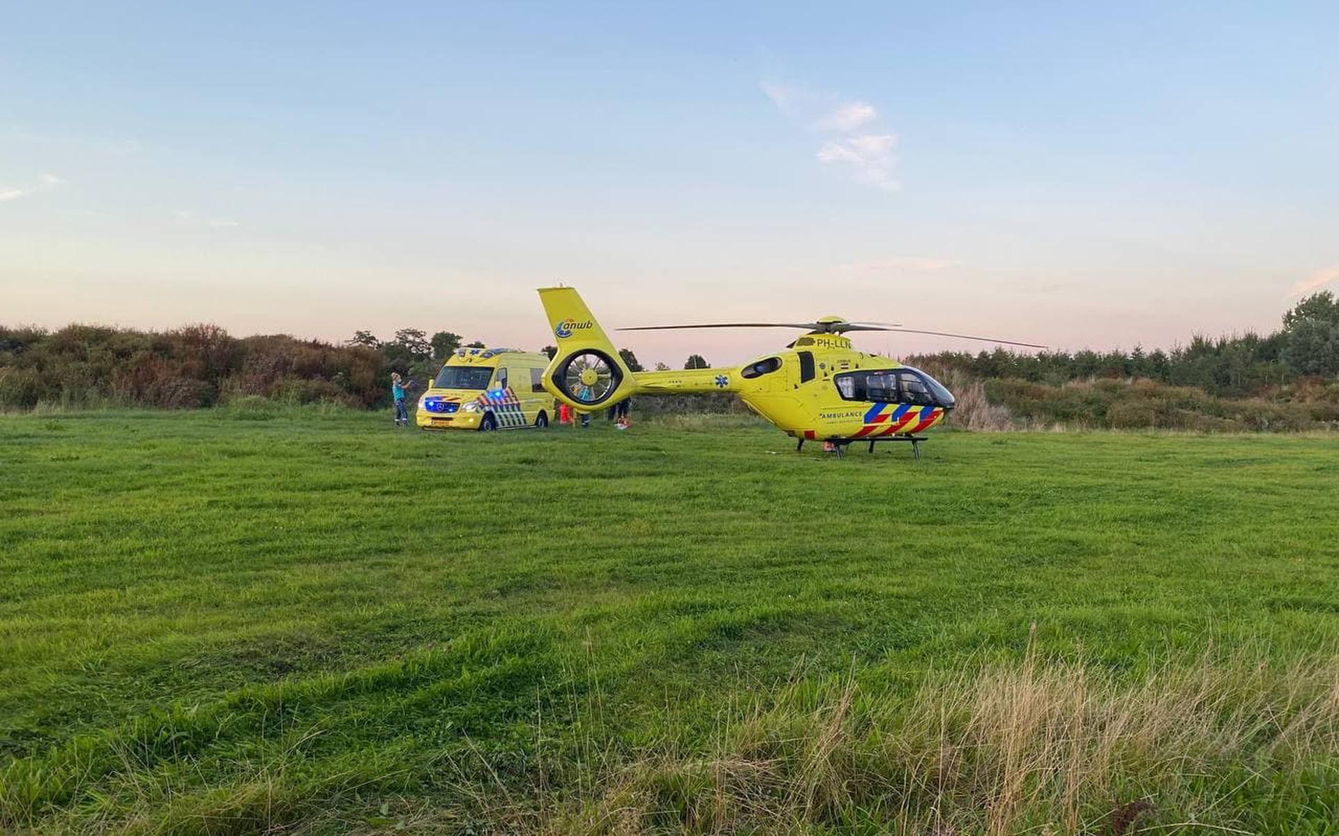 Man seriously injured in fall with dirt bike in Grou