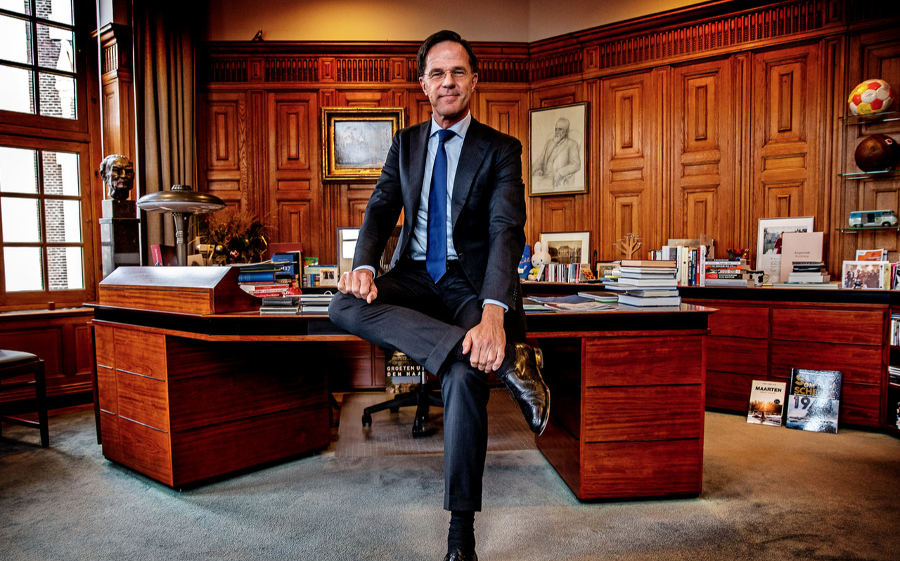 Premier Rutte. FOTO PIM RAS Premier Rutte. FOTO PIM RAS