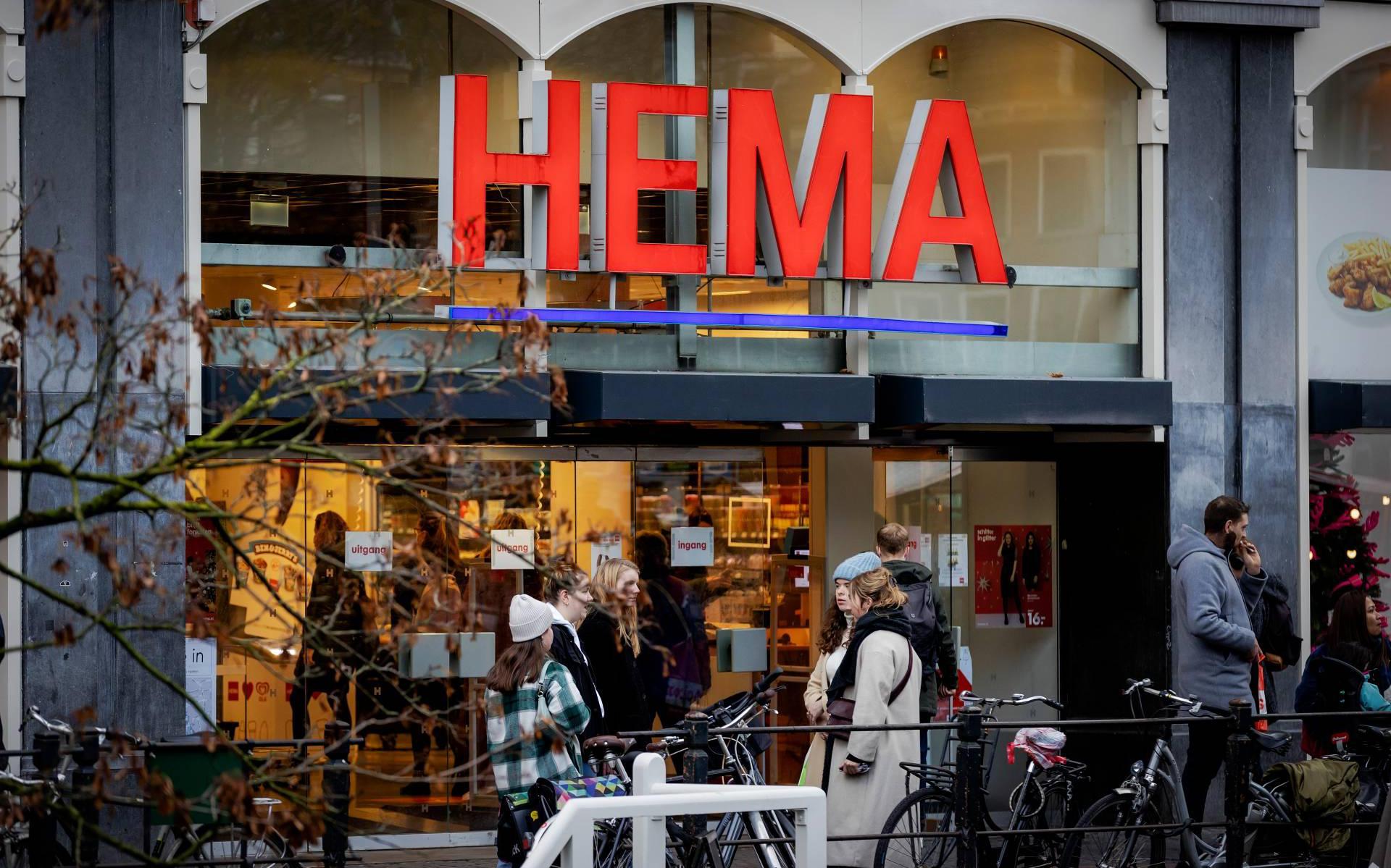 HEMA-winkels blijven open voor essentiële producten