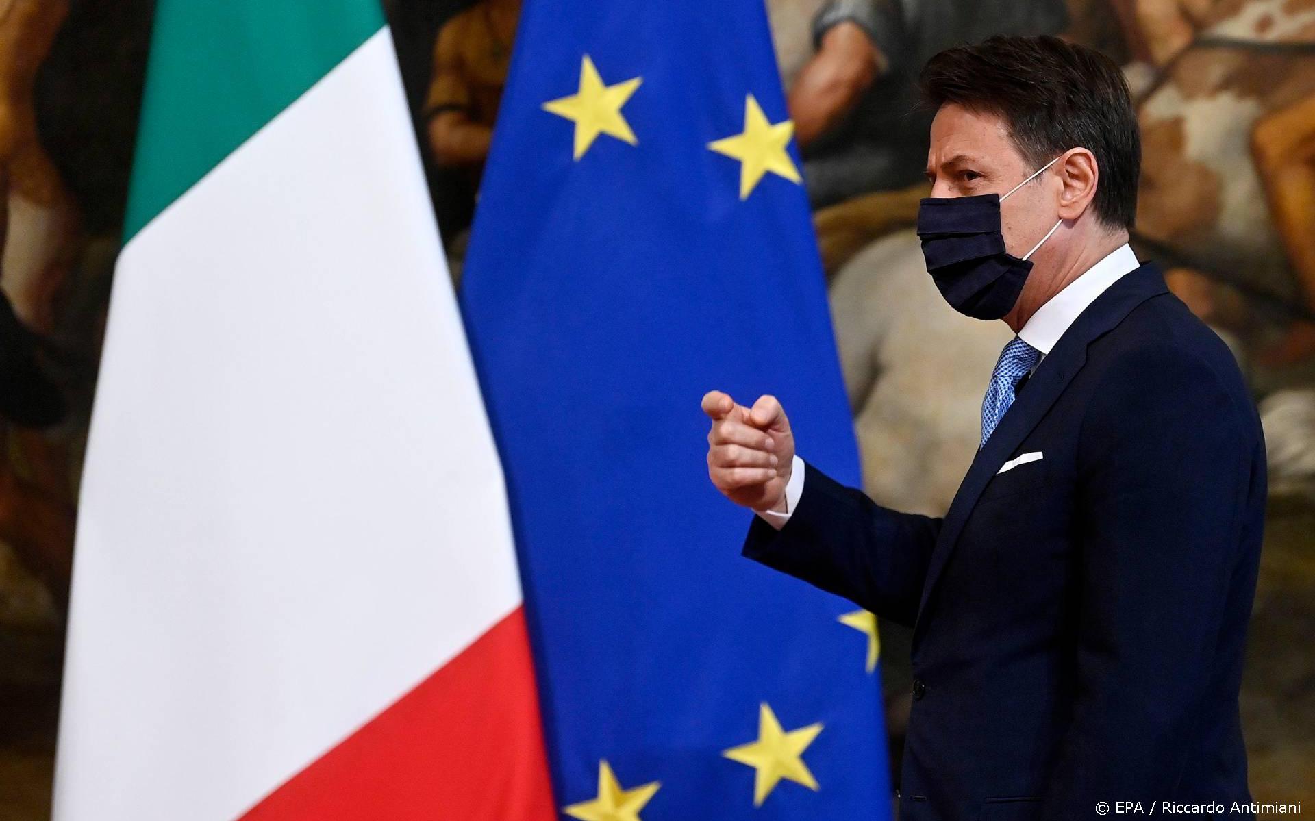 Italiaanse premier wil verlenging noodtoestand vanwege corona