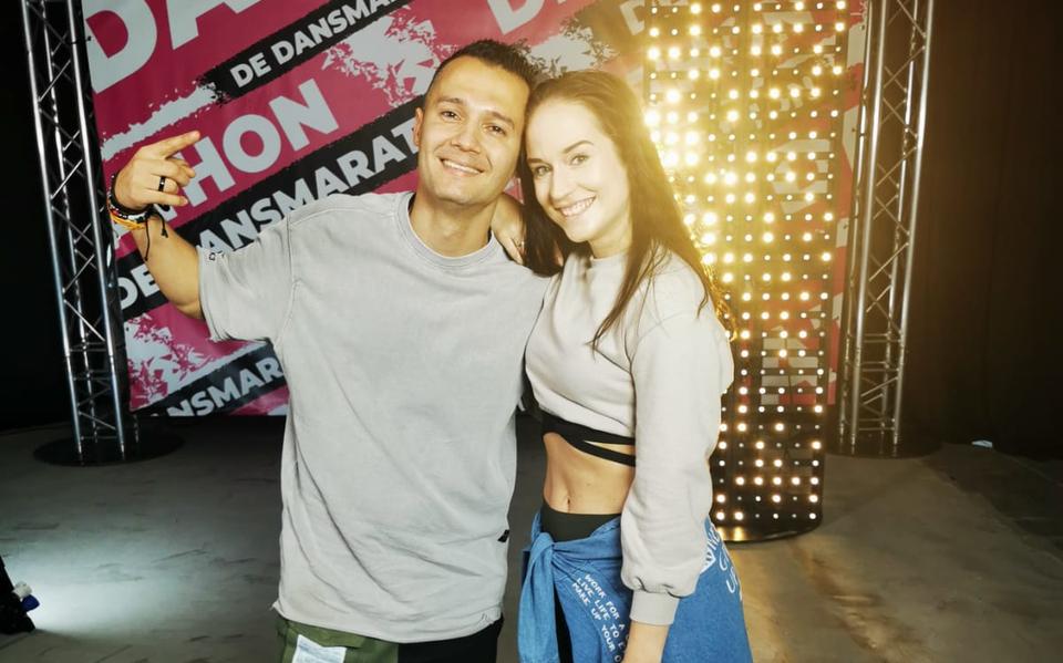 Meysam en Linda. EIGEN FOTO