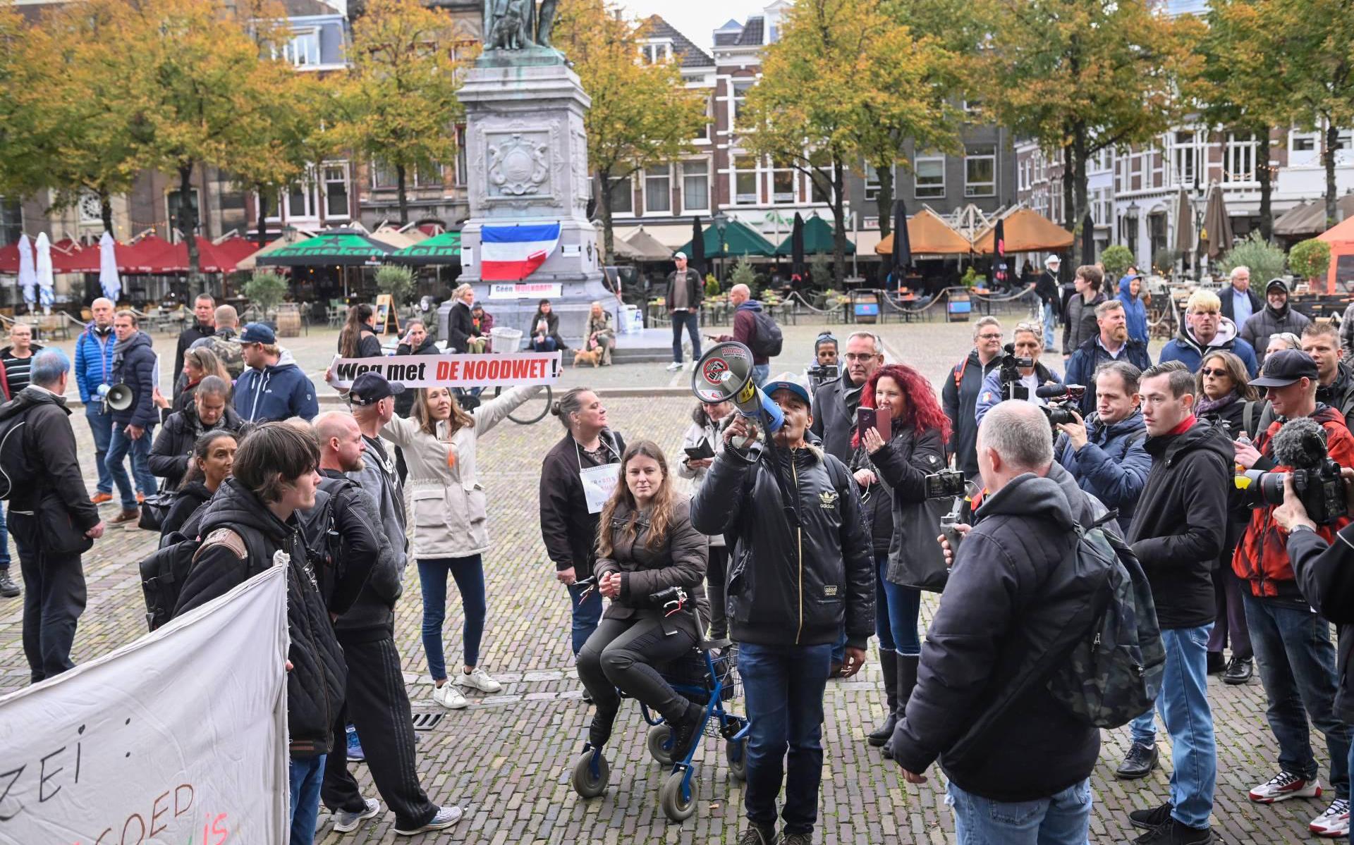 Meeste gearresteerde demonstranten Den Haag nog vast