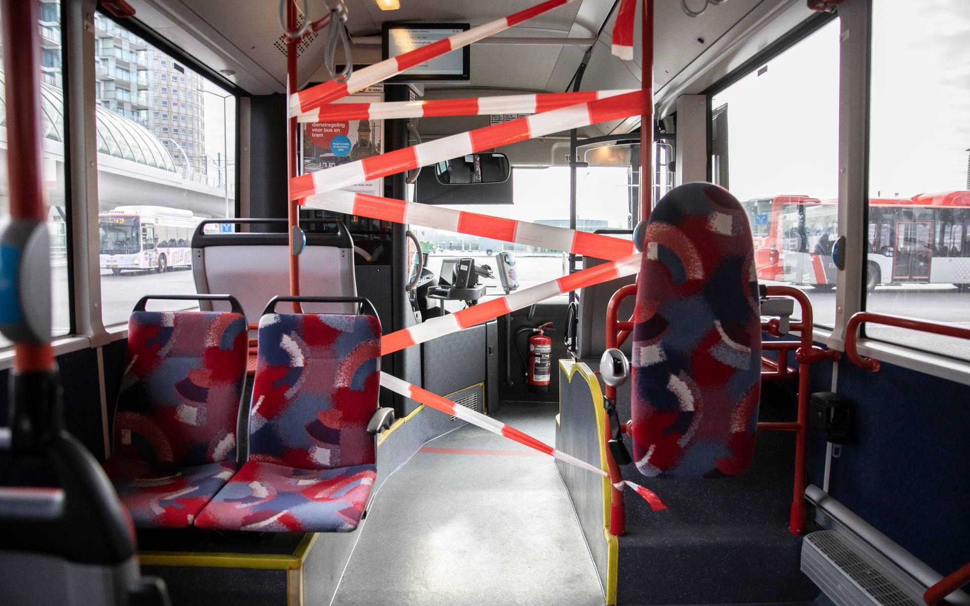 Bus en tram krijgen 'kuchschermen' tegen coronavirus