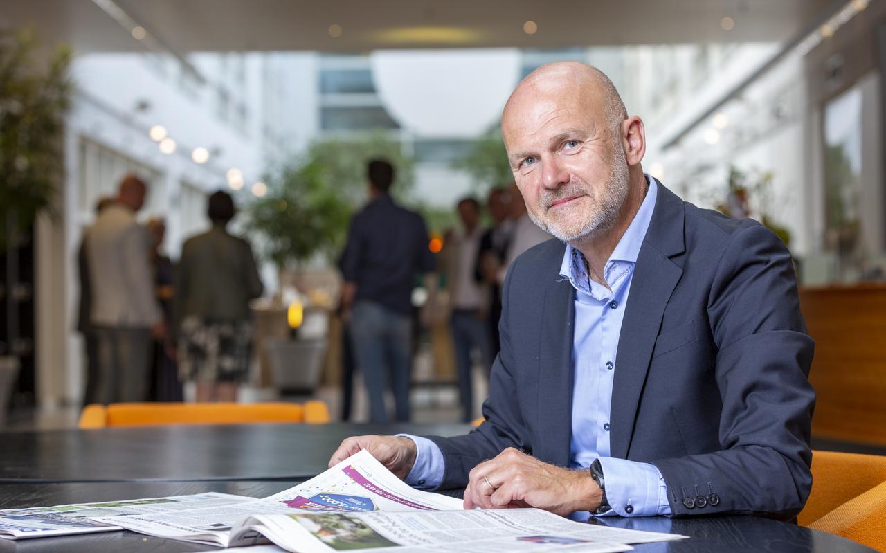 Topman Gert Ysebaert van Mediahuis. Topman Gert Ysebaert van Mediahuis.