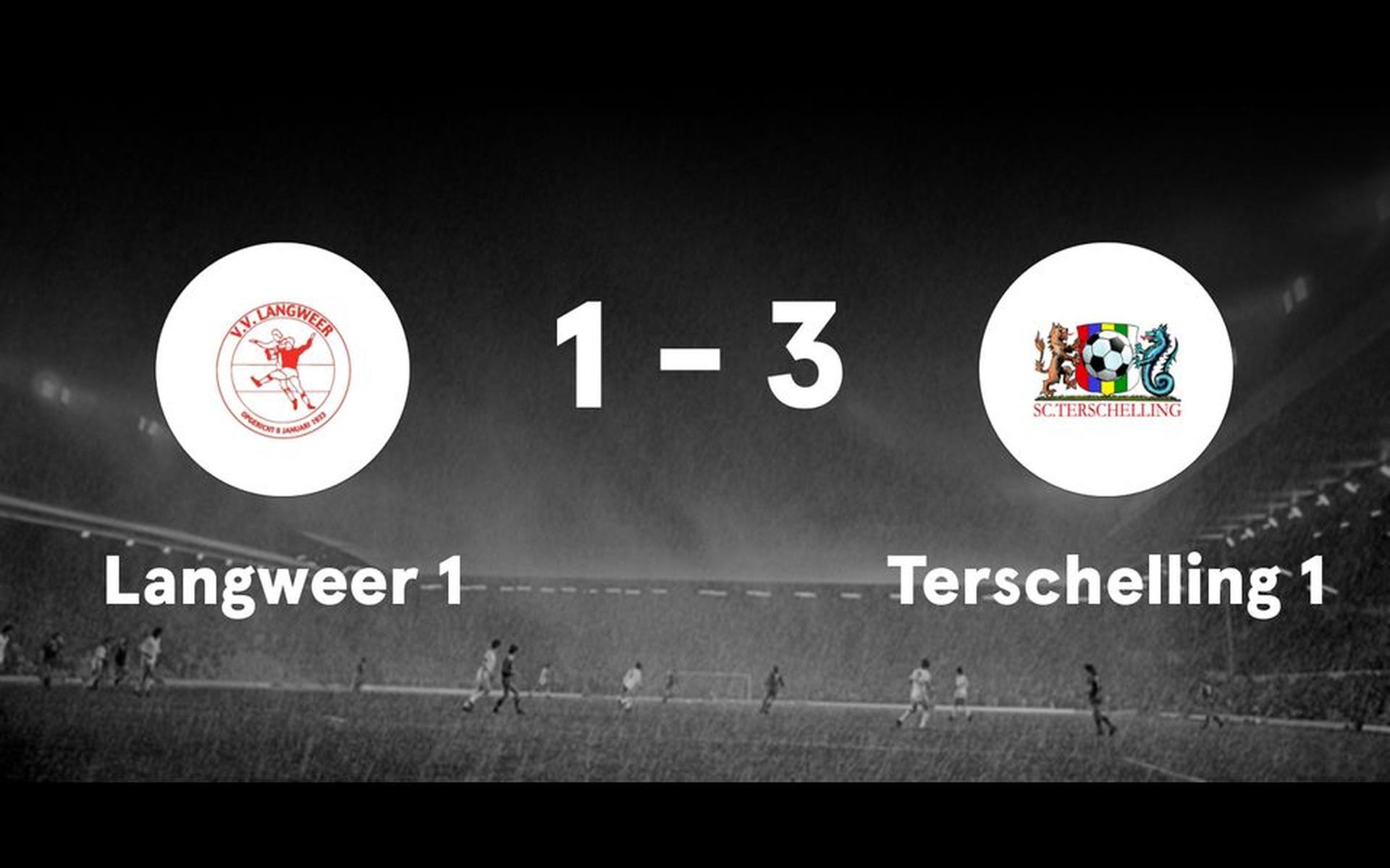 Terschelling 1 wint van Langweer 1 in uitwedstrijd - Leeuwarder Courant