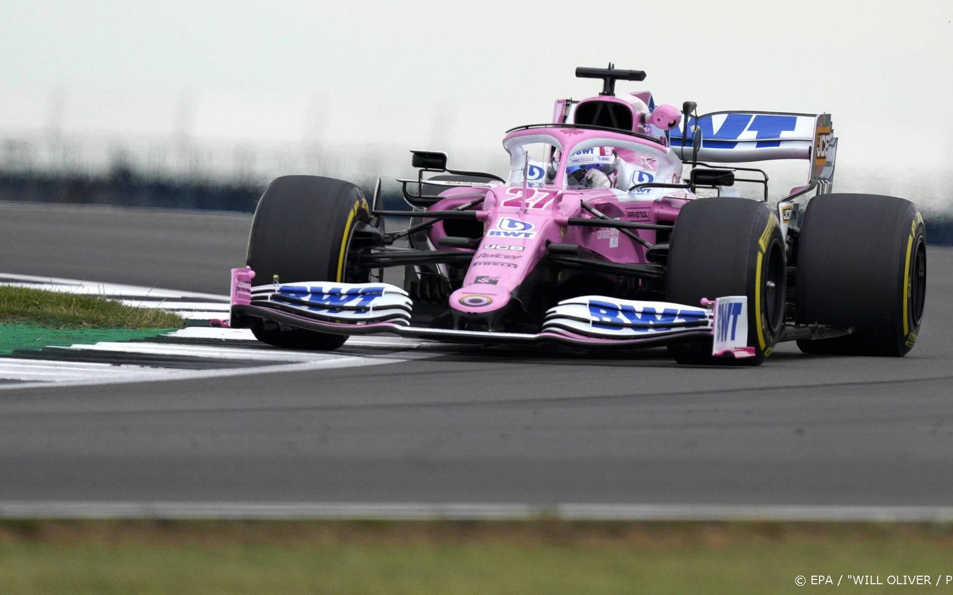 Racing Point in beroep tegen straf in Formule 1