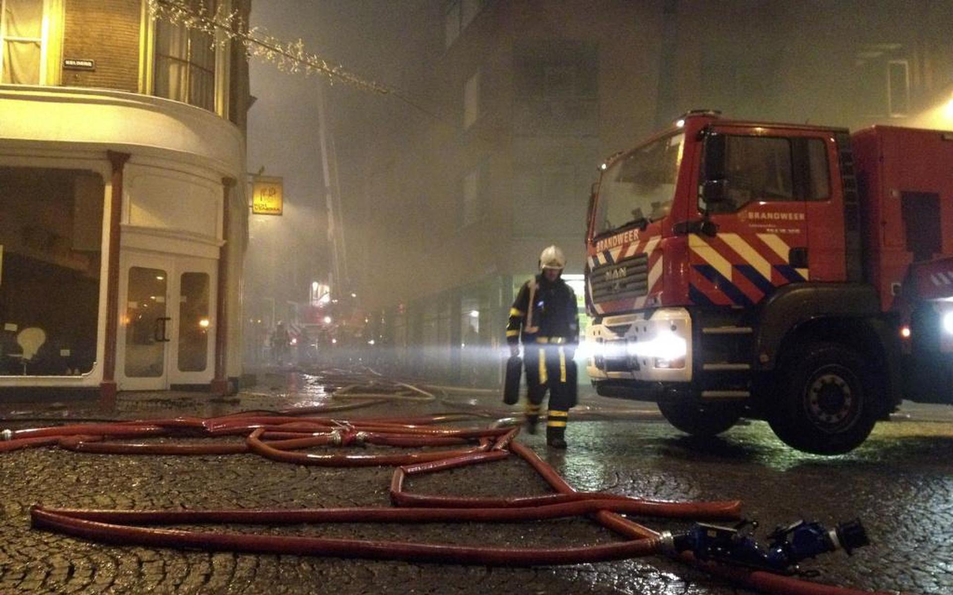 Brandweer Kon Slachtoffer Brand Niet Bereiken Leeuwarder Courant 6395