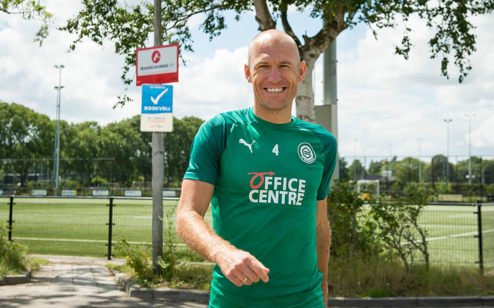 Trainer Buijs benoemt Robben tot aanvoerder van FC Groningen