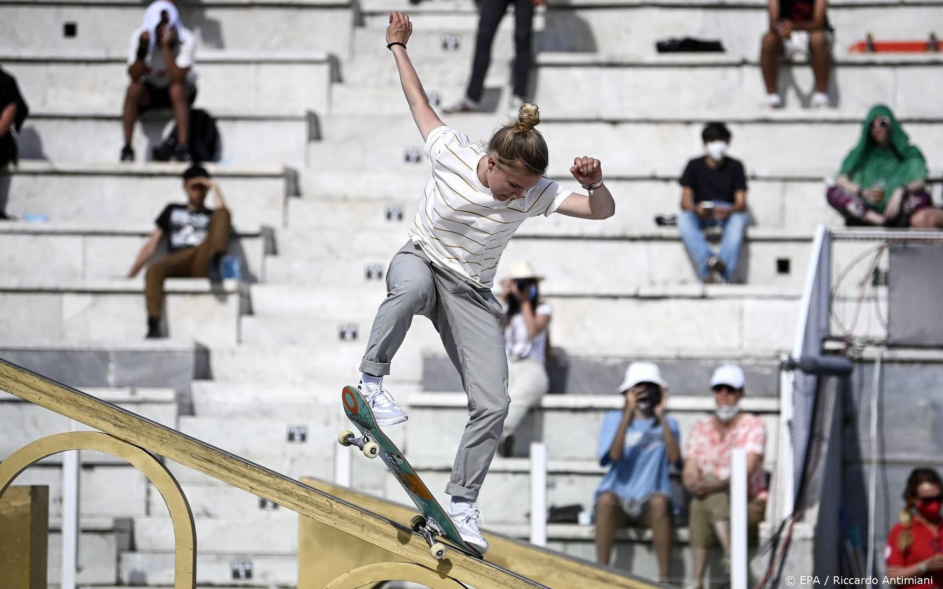 Skateboardsters na WK definitief zeker van Spelen - Leeuwarder Courant