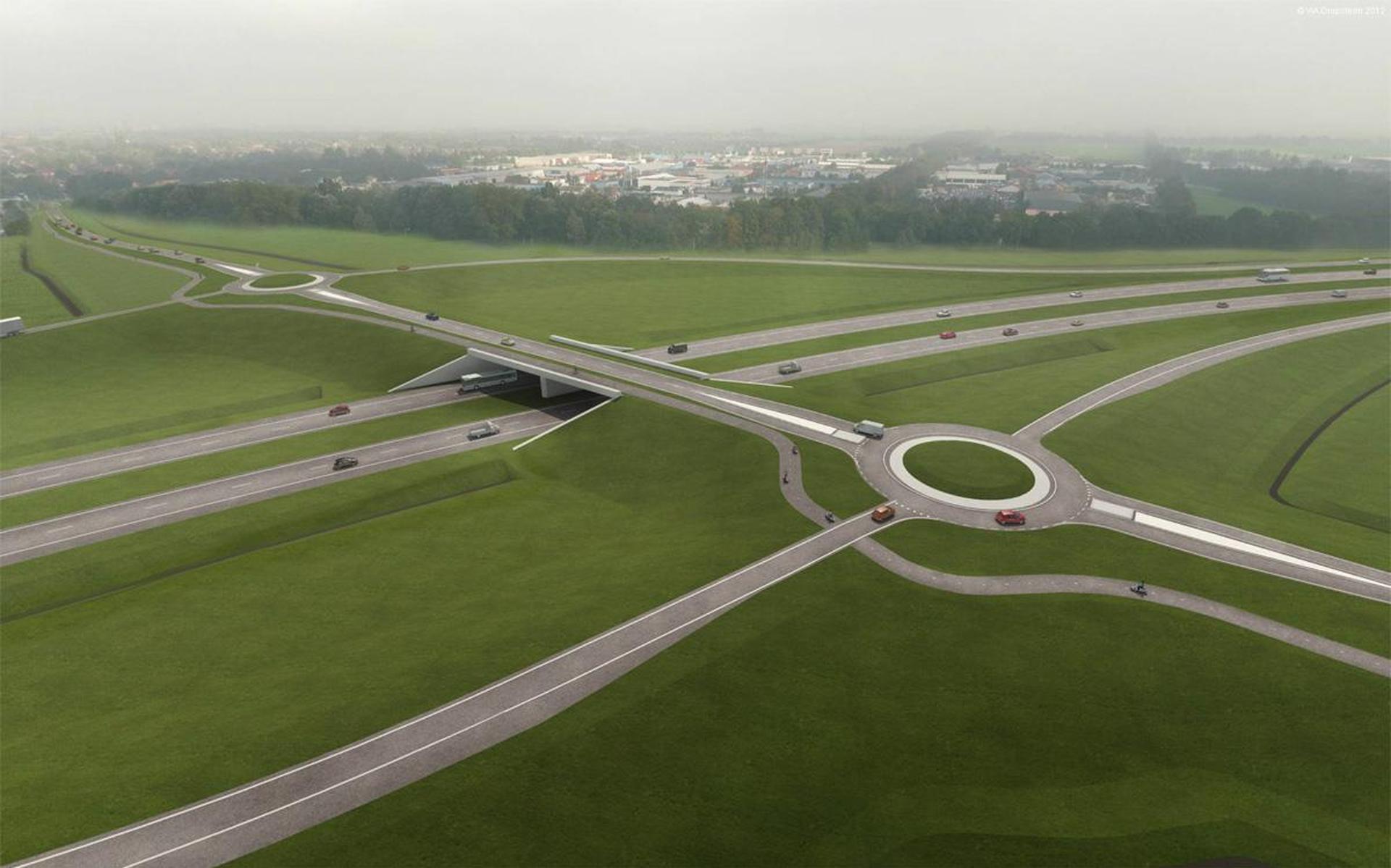 'Hurdspytsje' nieuwe tunnel in A6 bij Joure - Leeuwarder Courant