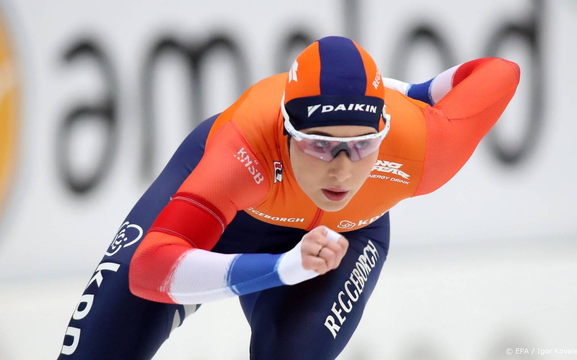 Schaatsster Michelle de Jong positief getest op coronavirus