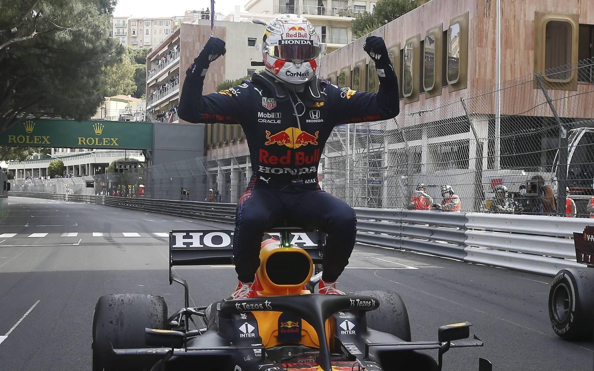 Verstappen trots op eerste zege in Monaco - Leeuwarder Courant