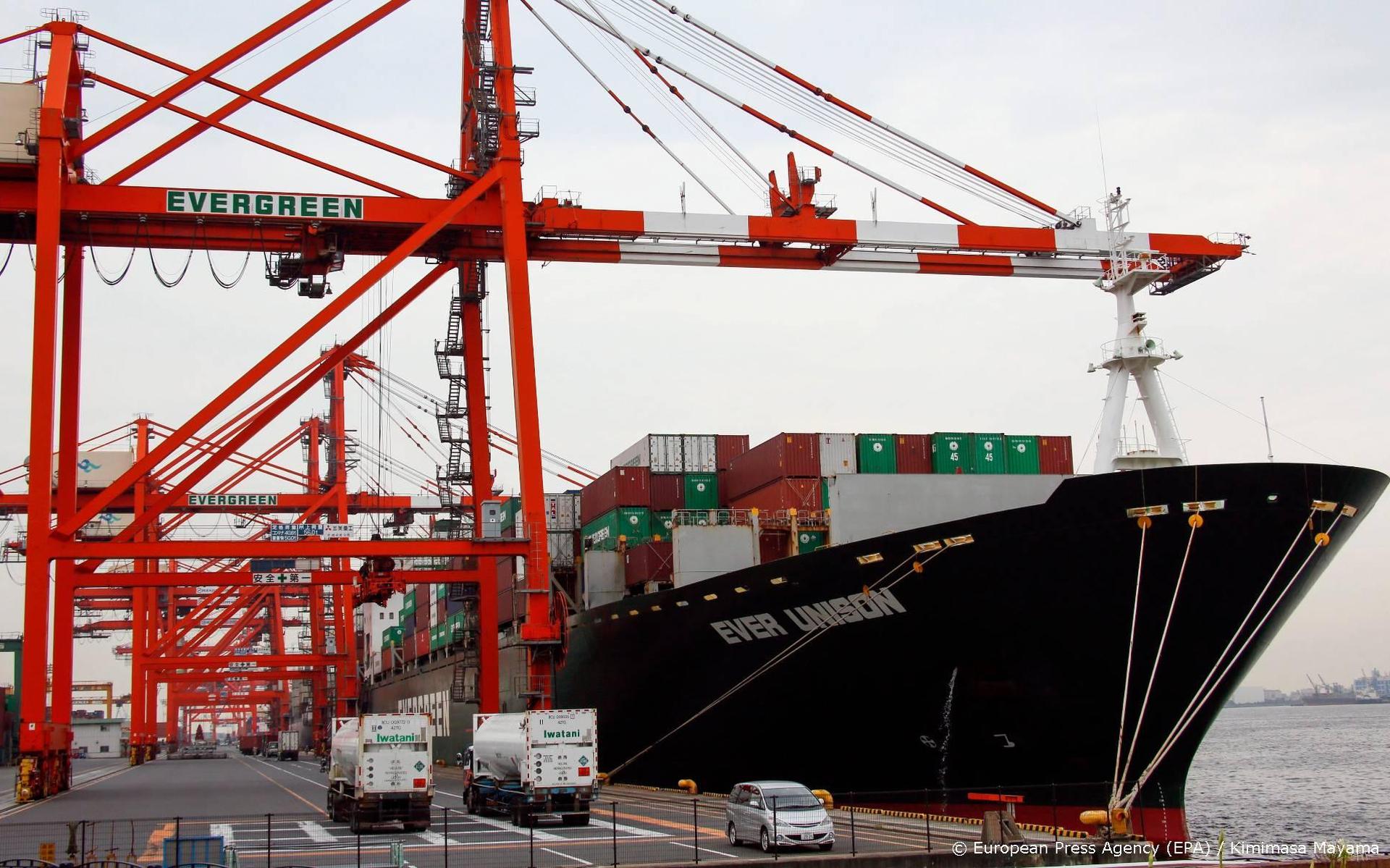 Export eurolanden bijna op niveau van voor pandemie