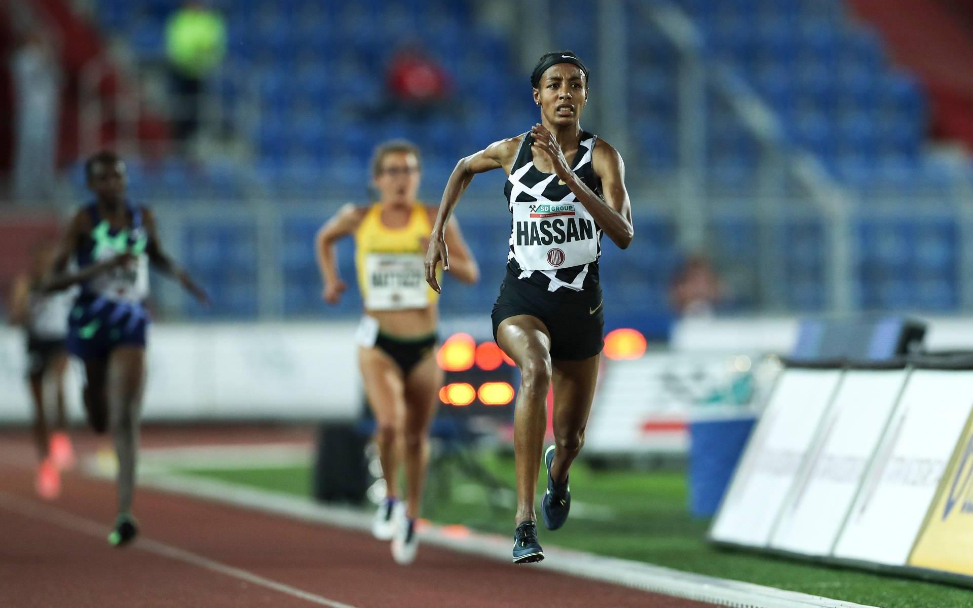 Atlete Hassan wint 5000 meter in Ostrava