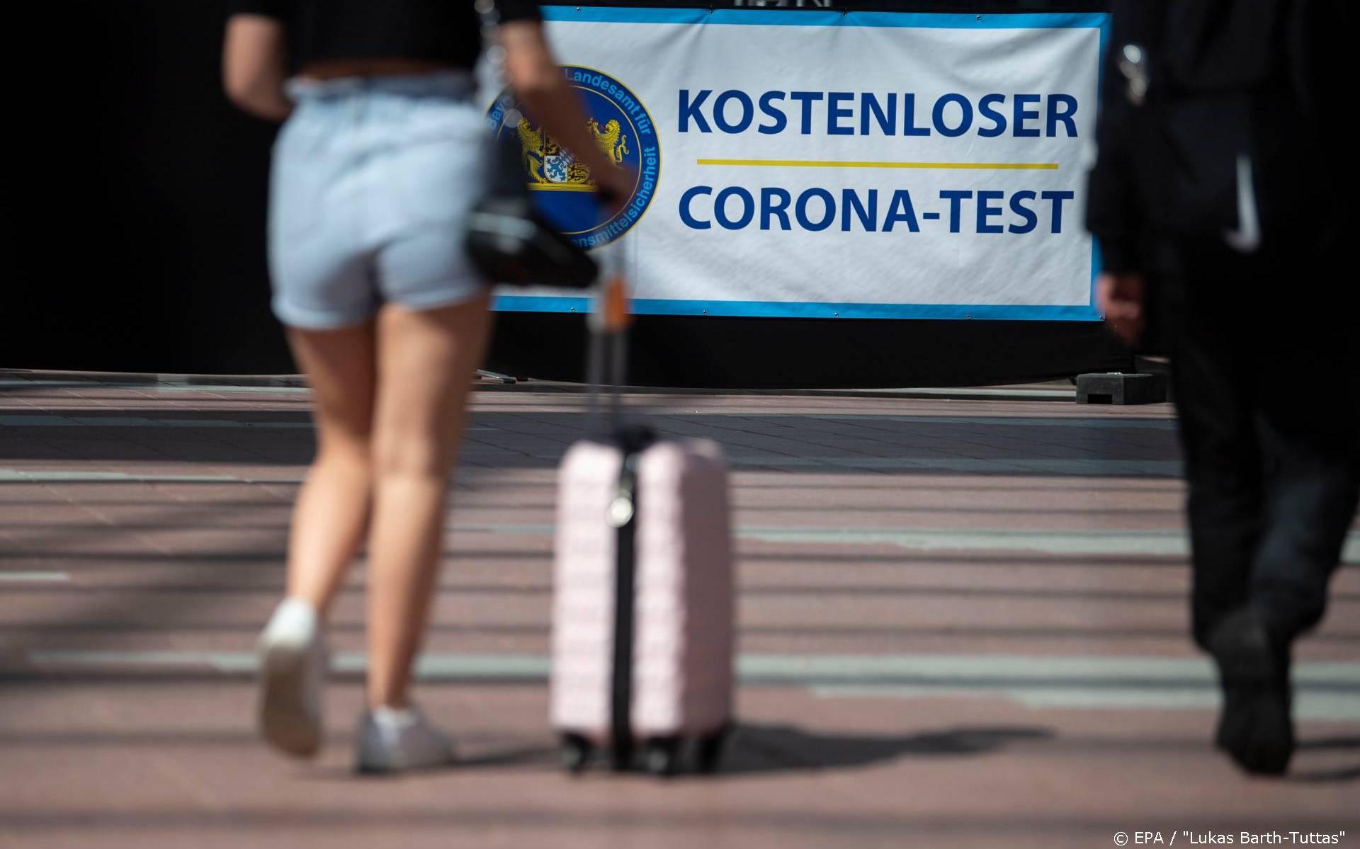 Duitsland: coronatest Europese vakantiegangers voor terugkeer