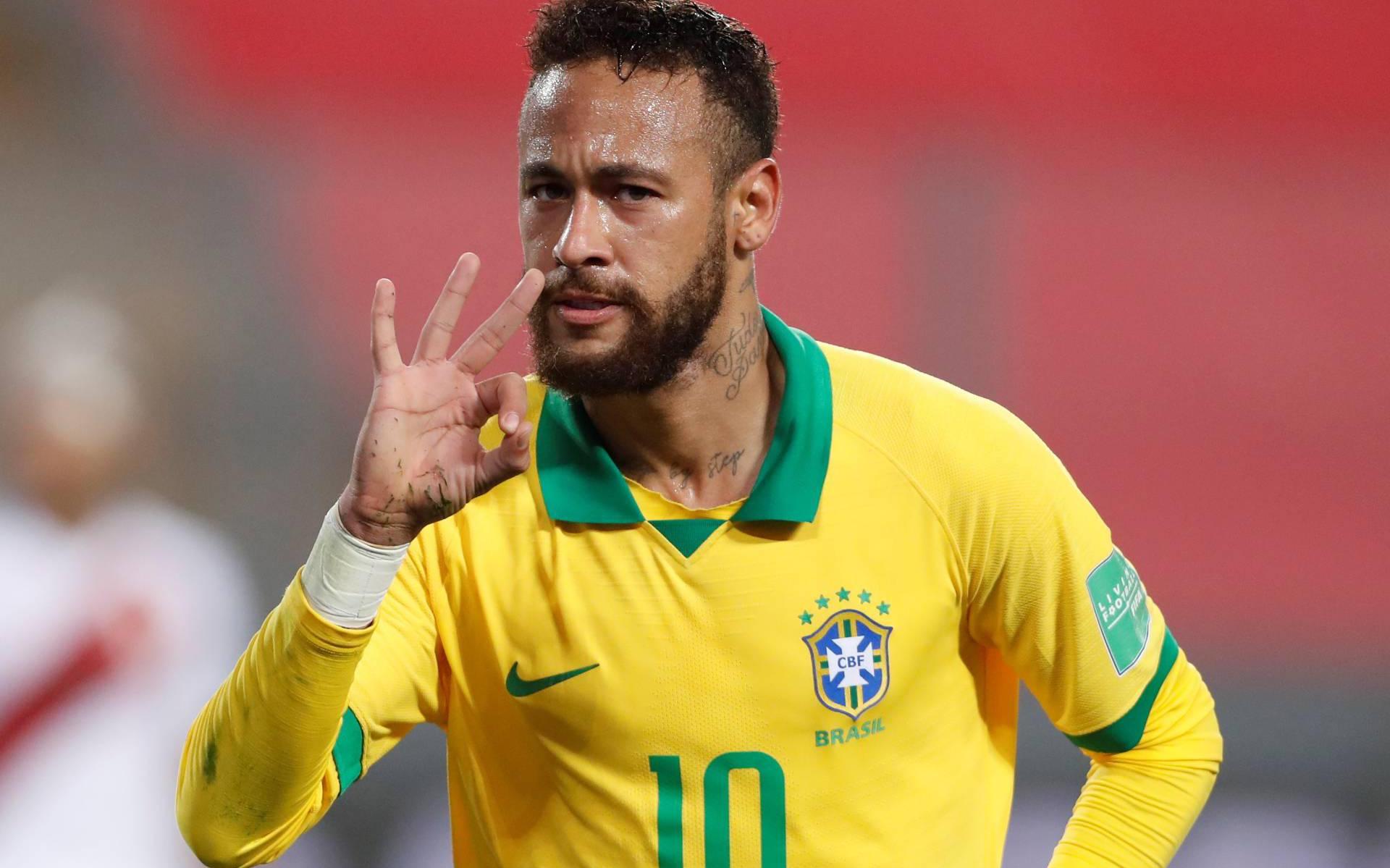 Neymar leidt Brazilië met hattrick langs Peru