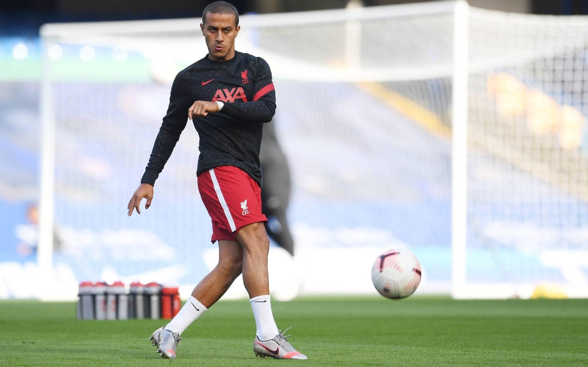 Middenvelder Thiago van Liverpool heeft corona