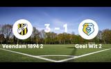 3-1 overwinning Veendam 1894 2 op Geel Wit 2
