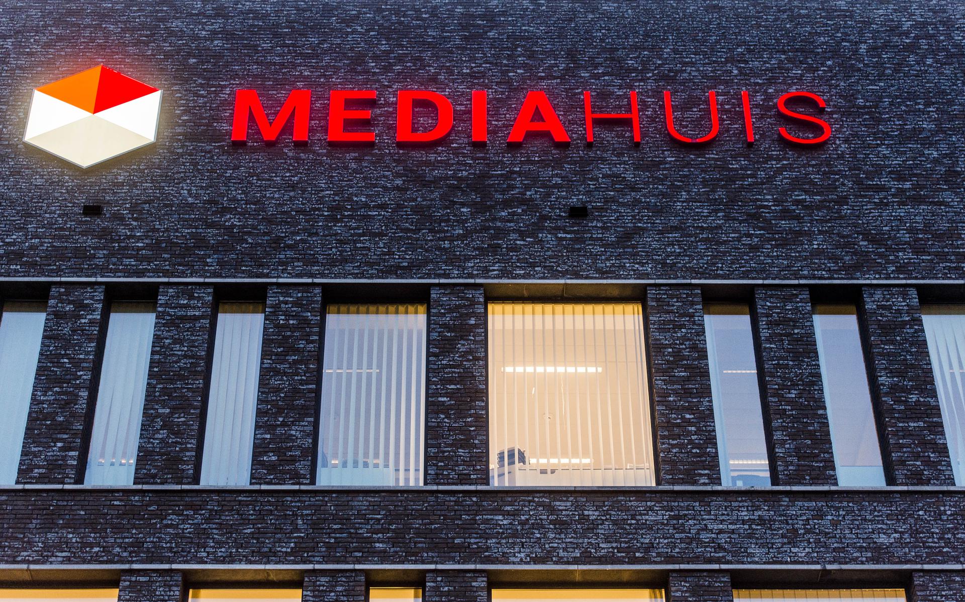 Het hoofdkantoor van Mediahuis in Antwerpen.
