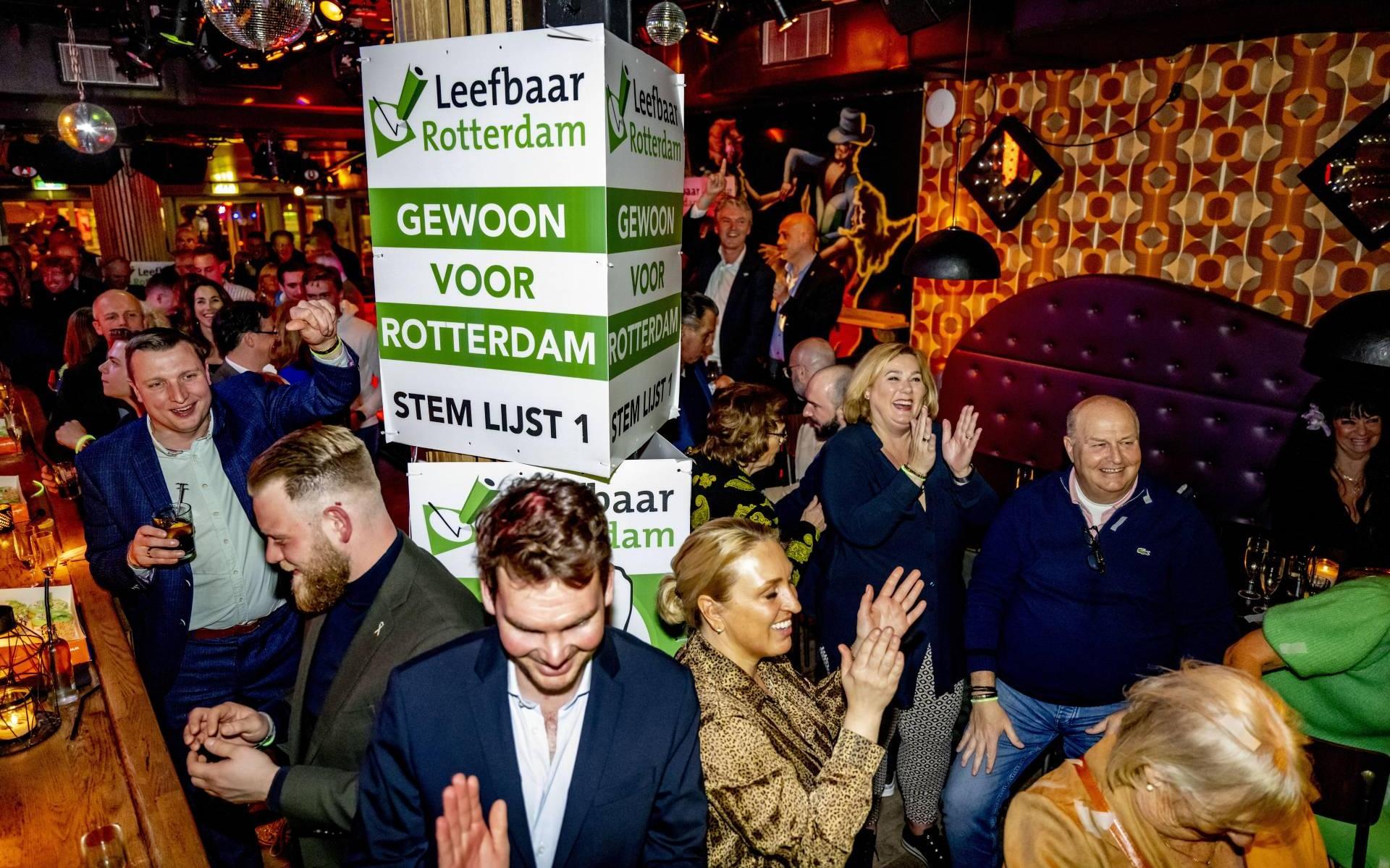 Na tellen 97 procent van de stemmen Leefbaar op een zetel verlies