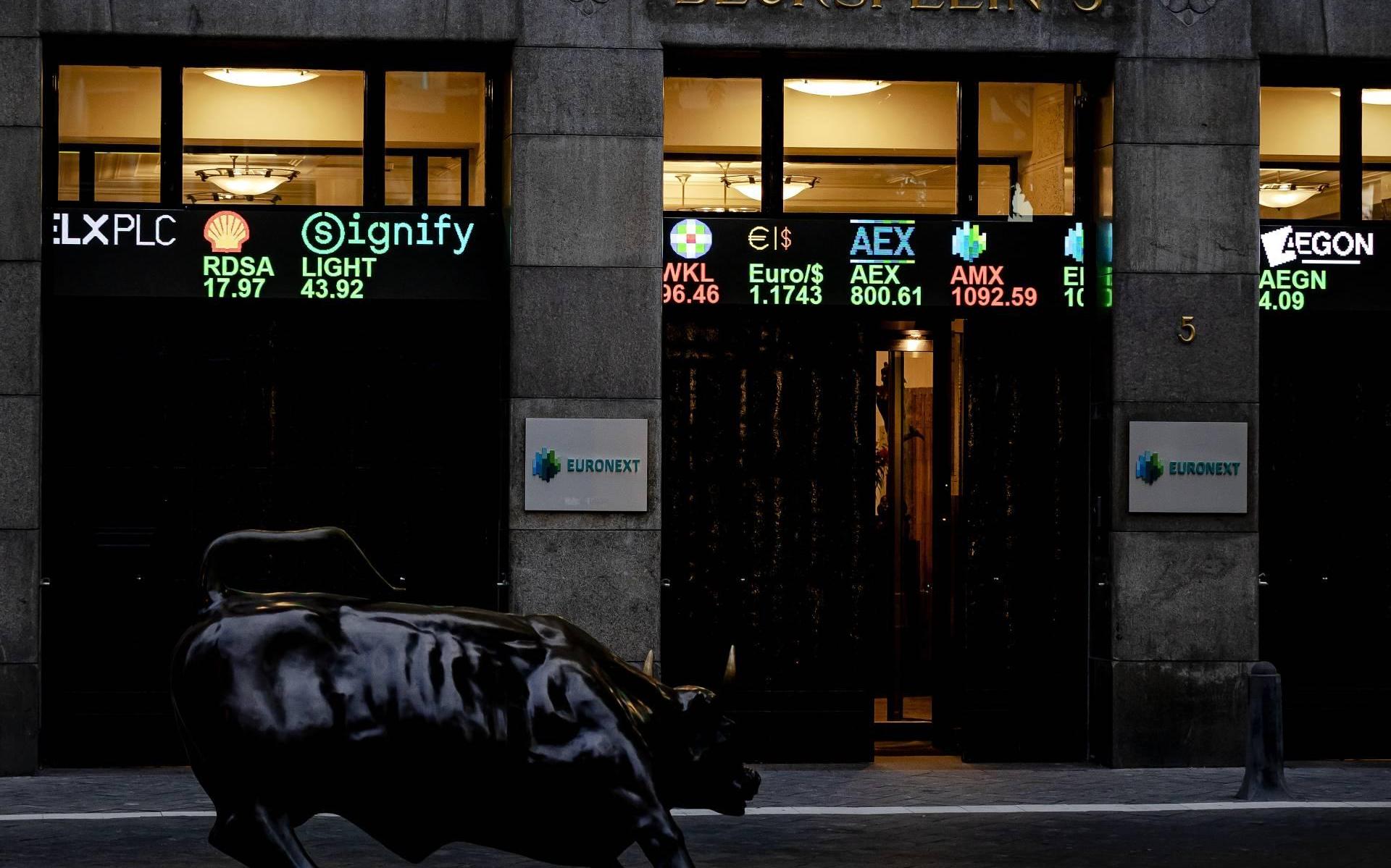 ING in staartgroep rode AEX na resultaten - Leeuwarder Courant