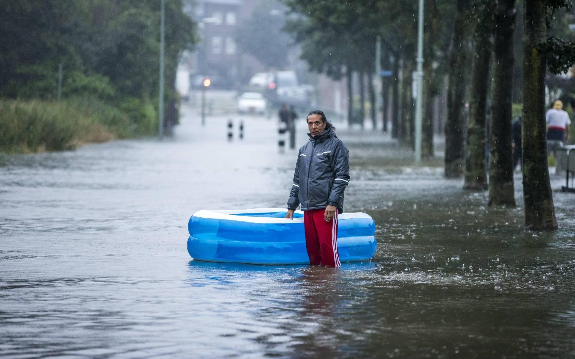 Extreme neerslag in de zomer hoort erbij tegenwoordig. Hoe meer het