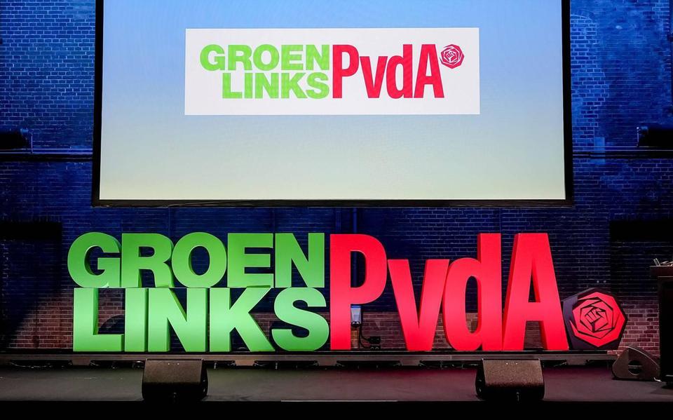 Het logo van GL-PvdA.