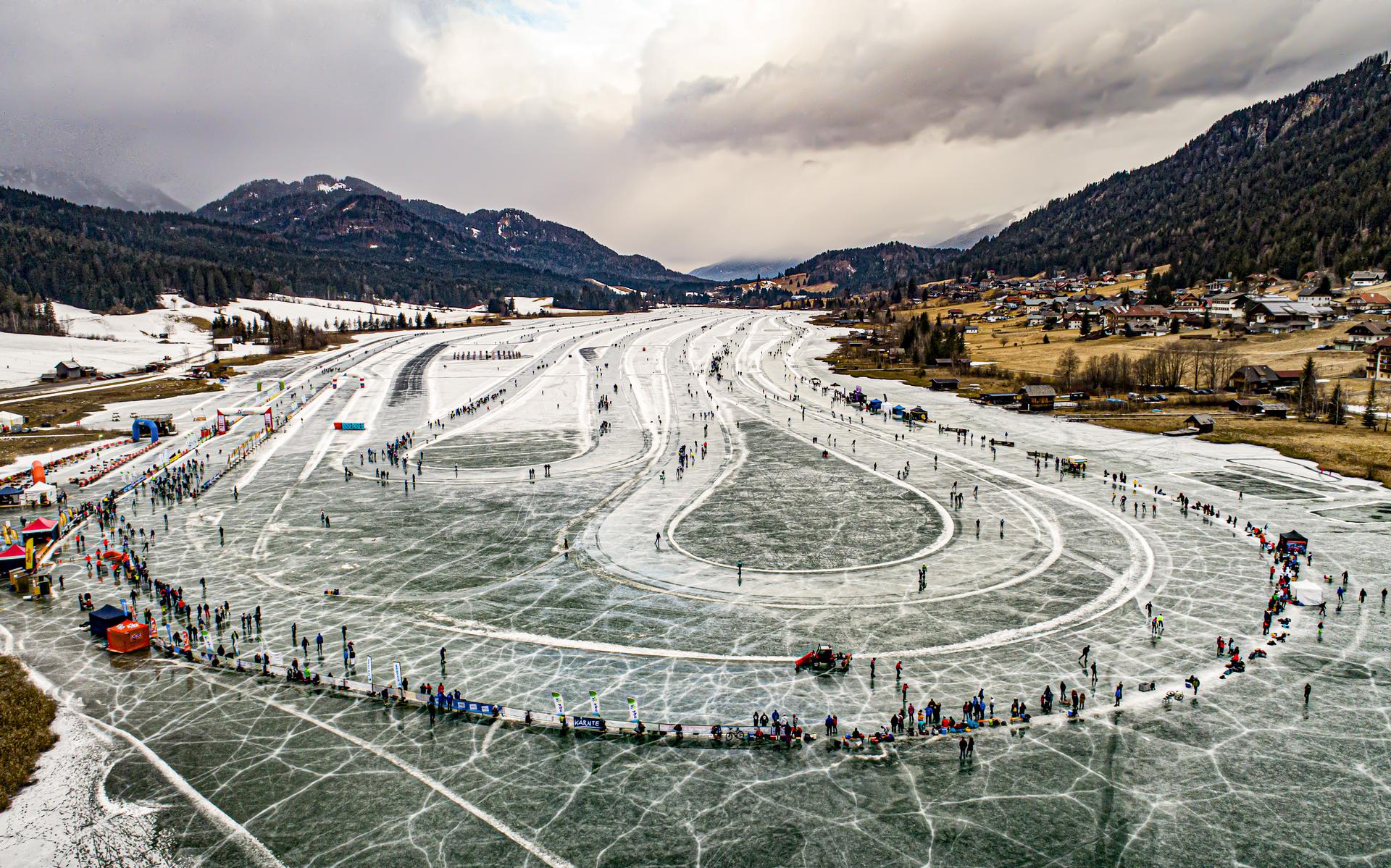 Teruglezen: de Alternatieve Elfstedentocht op de Weissensee