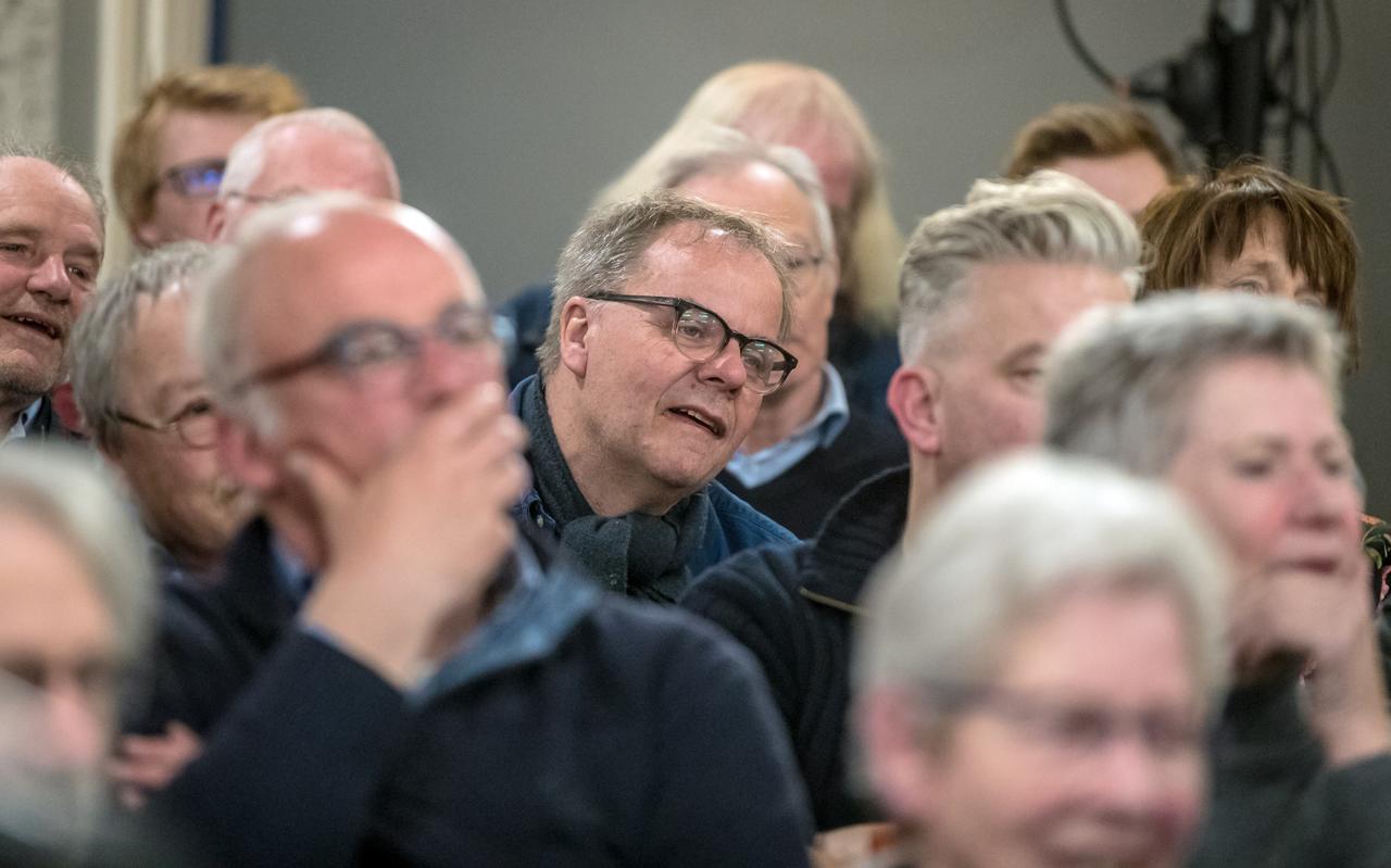 Jaap Stalenburg (midden) tijdens een verkiezingsdebat in Heerenveen in 2018. Jaap Stalenburg (midden) tijdens een verkiezingsdebat in Heerenveen in 2018.